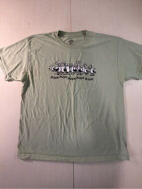 Disney Hanes Light Green Nemo Graphic Crewneck T-Shirt